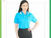 Mẫu áo thun đồng phục in logo Cao Tiến