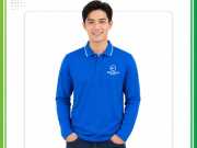 Mẫu áo thun đồng phục tay dài công ty Minh Khang