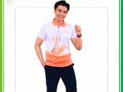 Mẫu áo polo đồng phục hạ tầng viễn thông FTEL