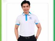 Mẫu áo polo đồng phục du lịch Nam Anh Travel 