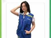 Mẫu áo gile bảo hộ lao động Minh Khang