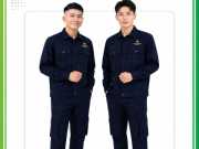 Mẫu đồng phục kỹ sư khách sạn xanh navy