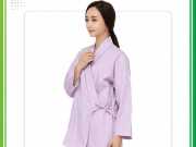 Mẫu đồng phục bệnh nhân phụ sản màu tím