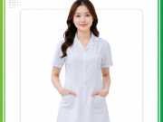 Mẫu áo đồng phục dược sĩ tay ngắn