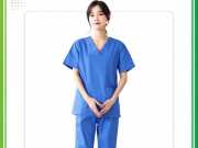 Mẫu bộ scrubs y tế xanh dương