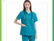 Đồng phục Scrubs y tế màu xanh