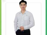 Mẫu áo sơ mi trắng đồng phục Thành Tiến