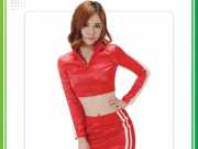 Mẫu đồng phục PG thể thao màu đỏ