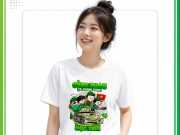 Mẫu áo thun du lịch Cùng nhau chinh phục mục tiêu