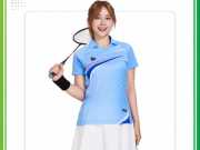 Mẫu áo thể thao cầu lông xanh dương