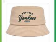 Mẫu nón Bucket MLB Yankees màu Light Sand