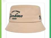 Mẫu nón Bucket MLB Yankees màu Light Sand
