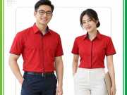 Áo đồng phục đỏ