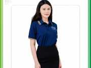 Áo đồng phục xanh đen