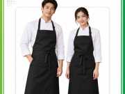 Tạp dề bếp màu đen 