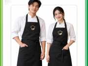 Tạp dề bếp màu đen 