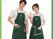 Tạp dề quán trà sữa 