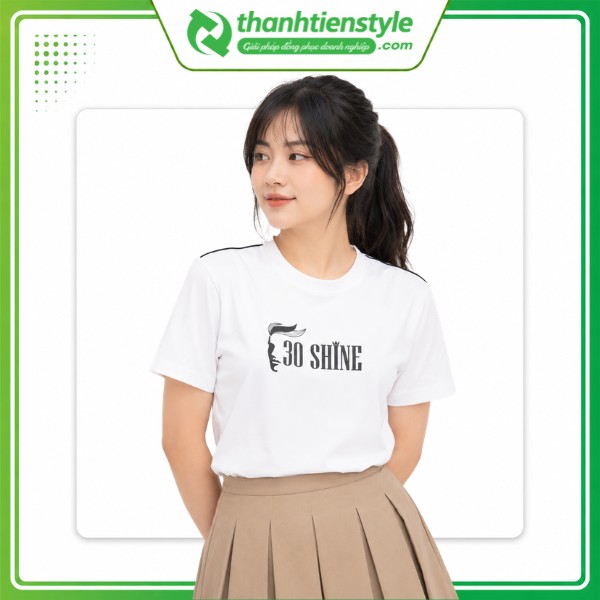 Mẫu áo thun sự  kiện quảng cáo 30 Shine