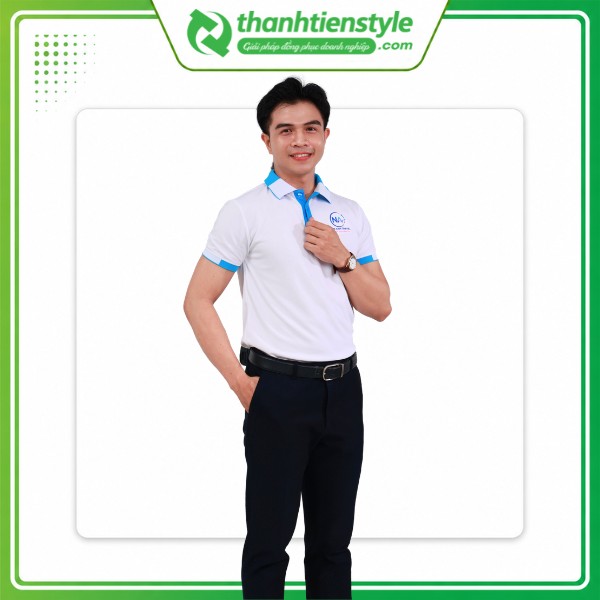 Mẫu áo polo đồng phục du lịch Nam Anh Travel 