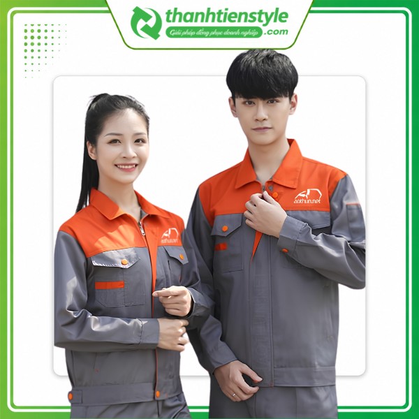Mẫu đồng phục công nhân cơ khí