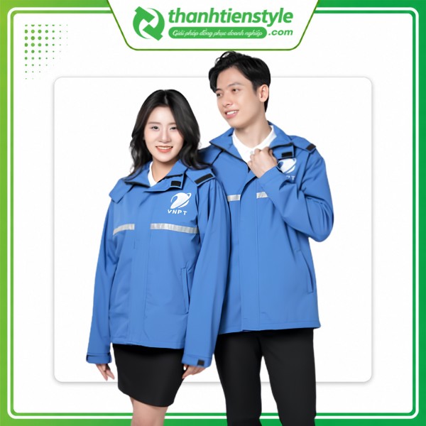 Mẫu áo khoác gió đồng phục VNPT