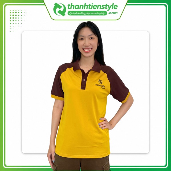 Mẫu áo nhân viên công ty Thành Tiến Uniform