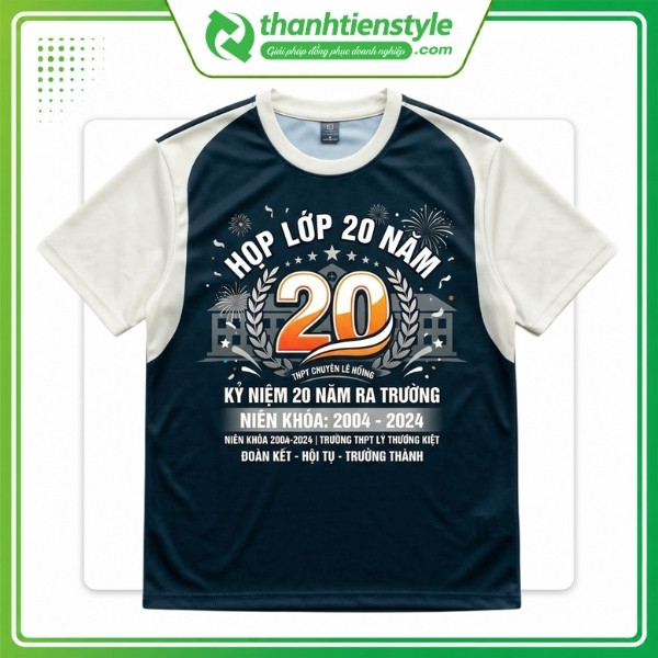 Mẫu áo đồng phục họp lớp 20 năm