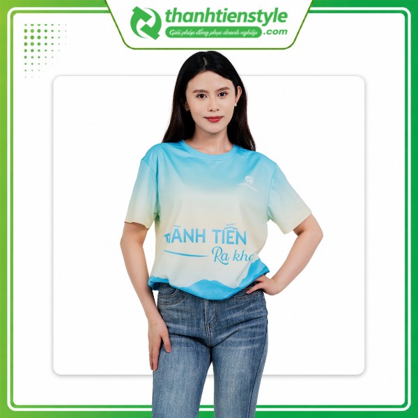 Mẫu áo thun team building Thành Tiến