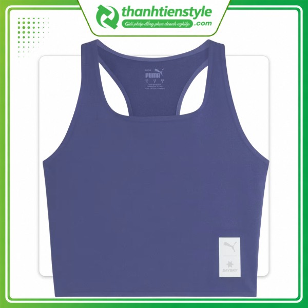 Mẫu áo đồng phục thể thao nữ dáng crop top