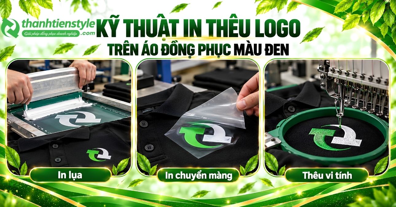 cac-ky-thuat-in-theu-logo-tren-ao-dong-phuc-mau-den