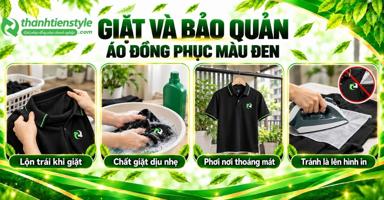 cach-giat-va-bao-quan-ao-dong-phuc-mau-den-han-che-bac-mau