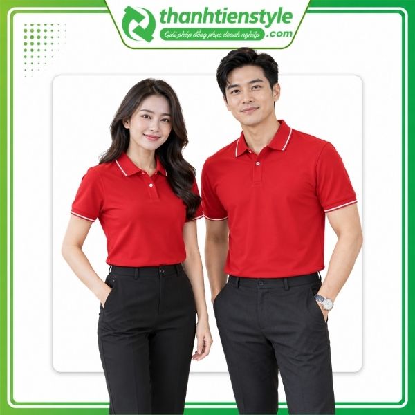Áo đồng phục đỏ