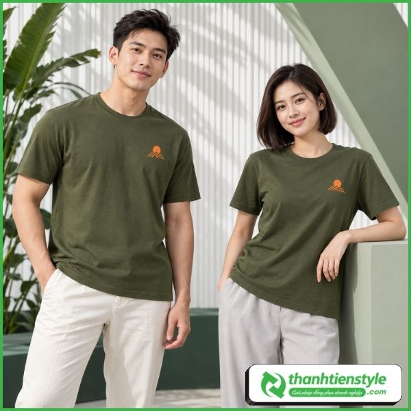 ao-dong-phuc-xanh-reu-in-logo-truoc-nguc-2