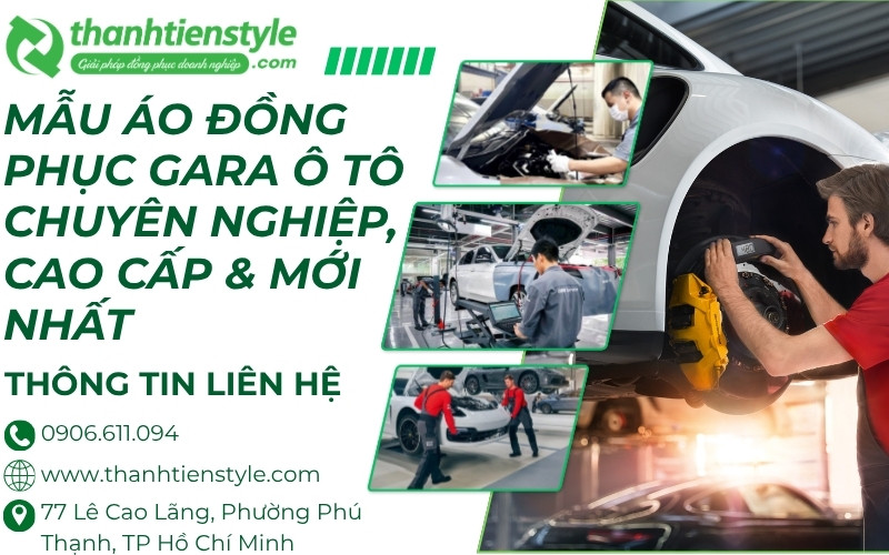 99+ Mẫu áo đồng phục Gara ô tô chuyên nghiệp, cao cấp & mới nhất