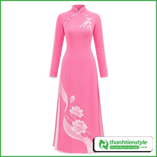 ao-dai-dong-phuc-mau-hong-truyen-thong-1