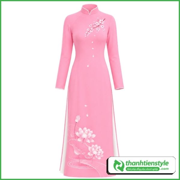 ao-dai-dong-phuc-mau-hong-truyen-thong-2