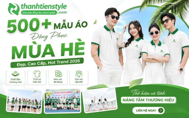 500+ Mẫu Áo Đồng Phục Mùa Hè Đẹp, Cao Cấp, Hot Trend 2026