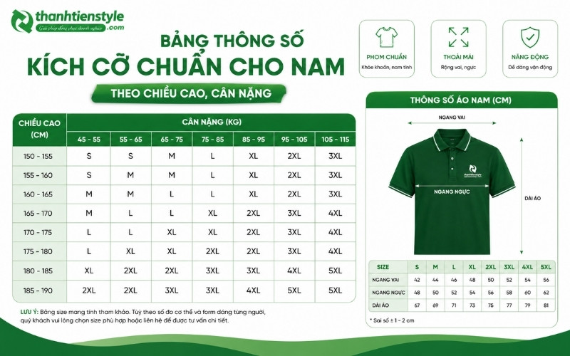 bang-thong-so-kich-co-chuan-cho-nam-theo-chieu-cao-can-nang