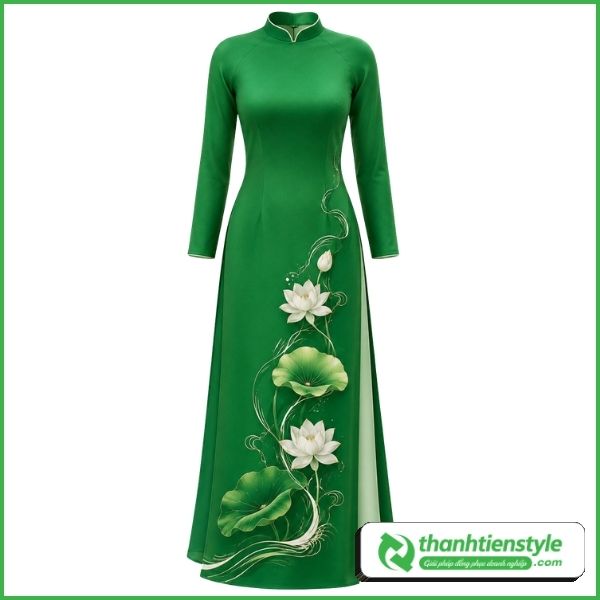ao-dai-dong-phuc-xanh-la-truyen-thong-1