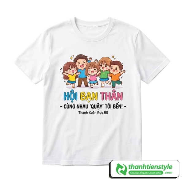 ao-thun-nhom-in-hinh-chibi-va-slogan-doc-dao-1