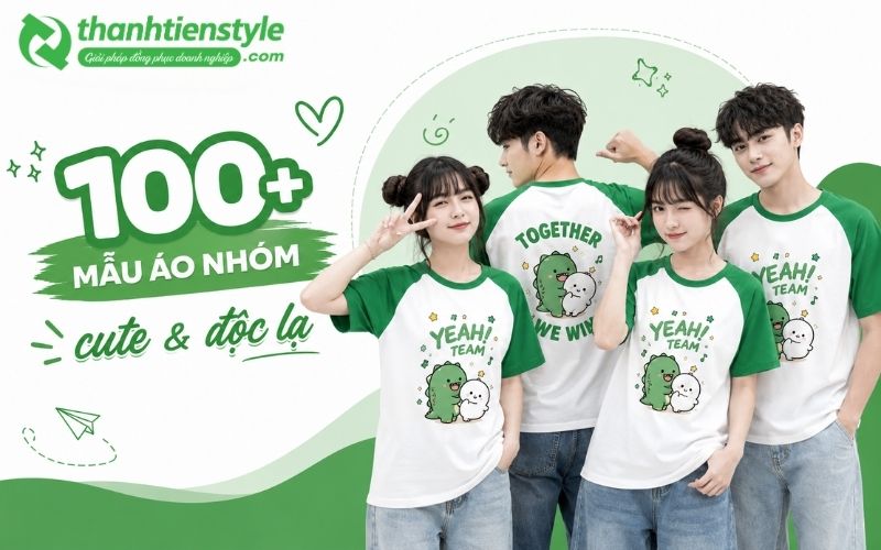 100+ Mẫu Áo Nhóm Cute, Áo Nhóm Dễ Thương, Thiết Kế Độc Lạ Nhất
