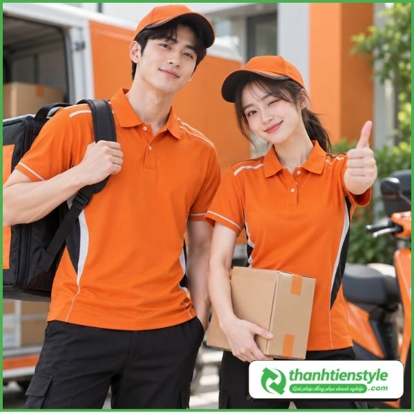 ao-thun-dong-phuc-mau-cam-cho-nhan-vien-giao-hang-1