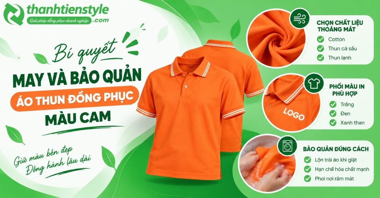 bi-quyet-may-va-bao-quan-ao-thun-dong-phuc-mau-cam