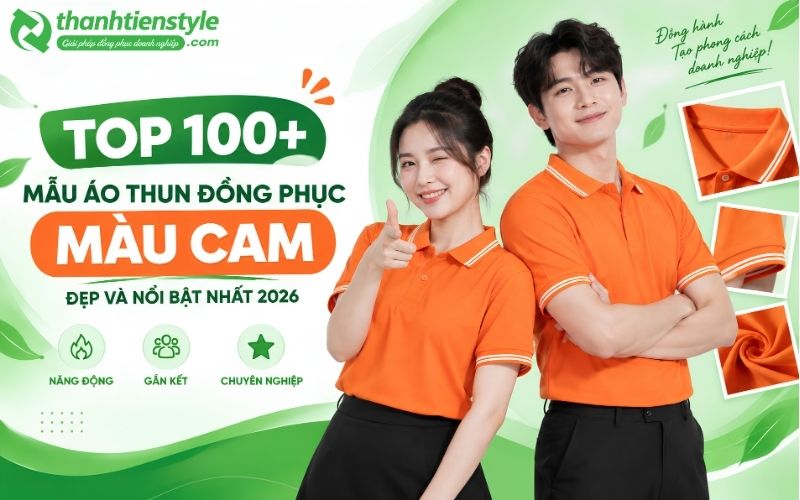 Top 100+ Mẫu Áo Thun Đồng Phục Màu Cam Đẹp Và Nổi Bật Nhất 2026