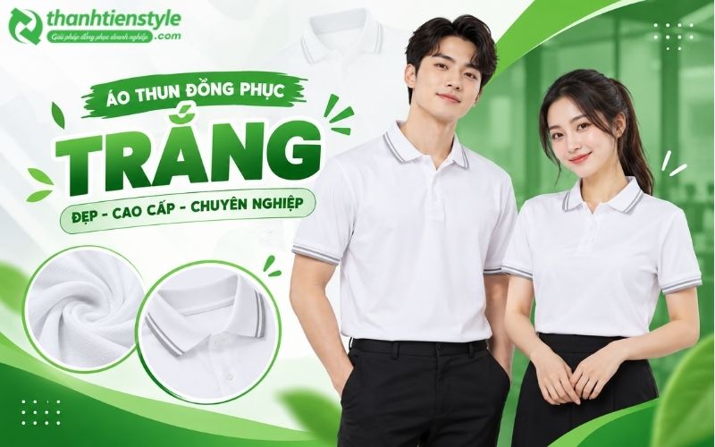 99+ Mẫu Áo Thun Đồng Phục Trắng Đẹp, Cao Cấp & Chuyên Nghiệp