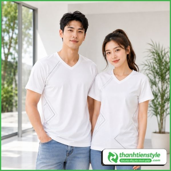 ao-thun-dong-phuc-trang-co-tim-2