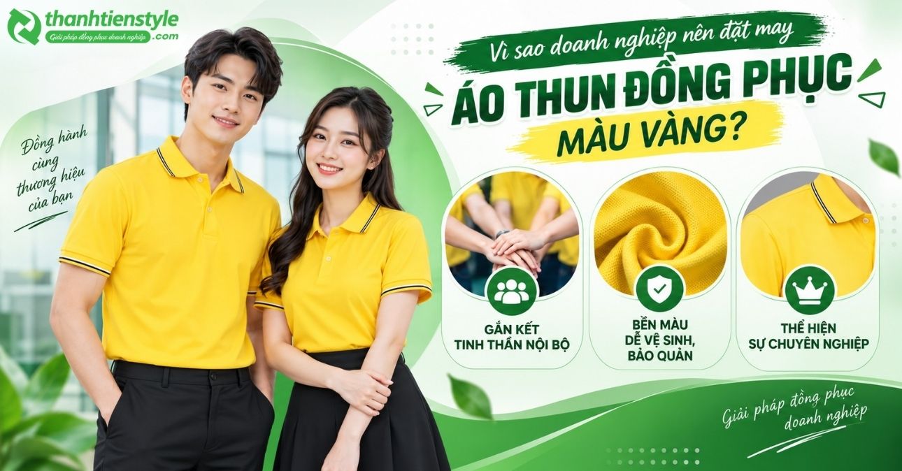 vi-sao-doanh-nghiep-nen-dat-may-ao-thun-dong-phuc-mau-vang