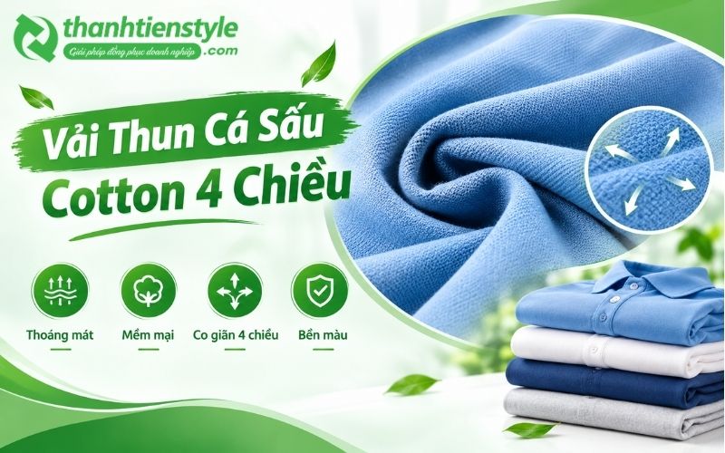 Vải Thun Cá Sấu Cotton 4 Chiều Là Gì? Đặc Điểm, Ưu Nhược Điểm Và Ứng Dụng