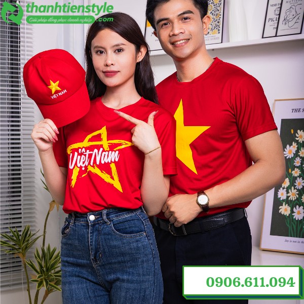 ao-thun-dong-phuc-la-co-viet-nam-thanh-tien-style