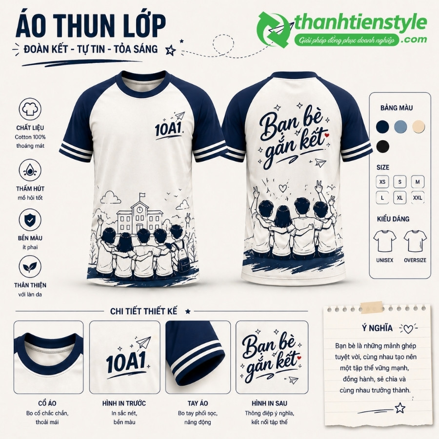 mau-ao-thun-lop-ban-be-gan-ket